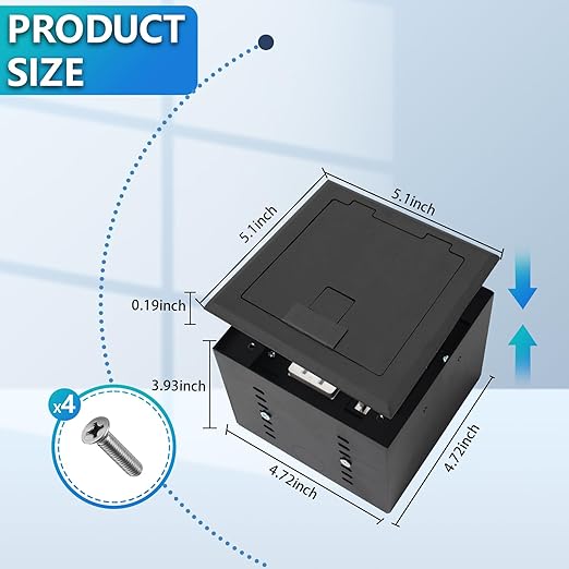 InvisiPort™ Recessed Socket Kit