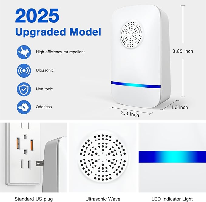 SilentShield™ Ultrasonic Pest Repeller