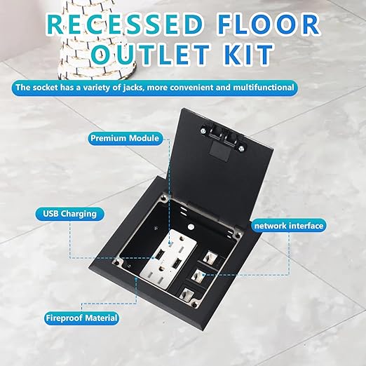 InvisiPort™ Recessed Socket Kit