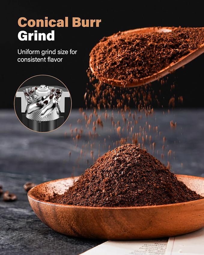 BrewPrecision™ Conical Burr Grinder